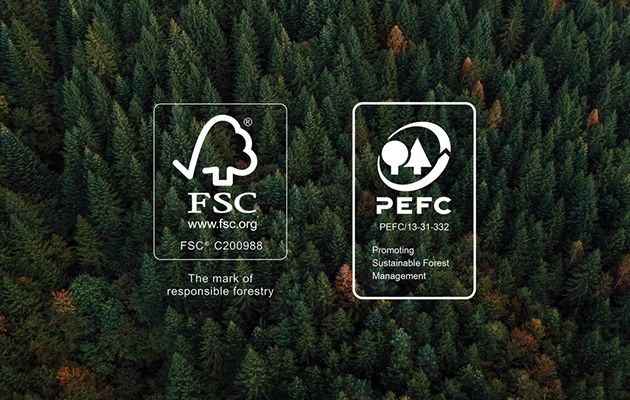 FSC & PEFC Certification